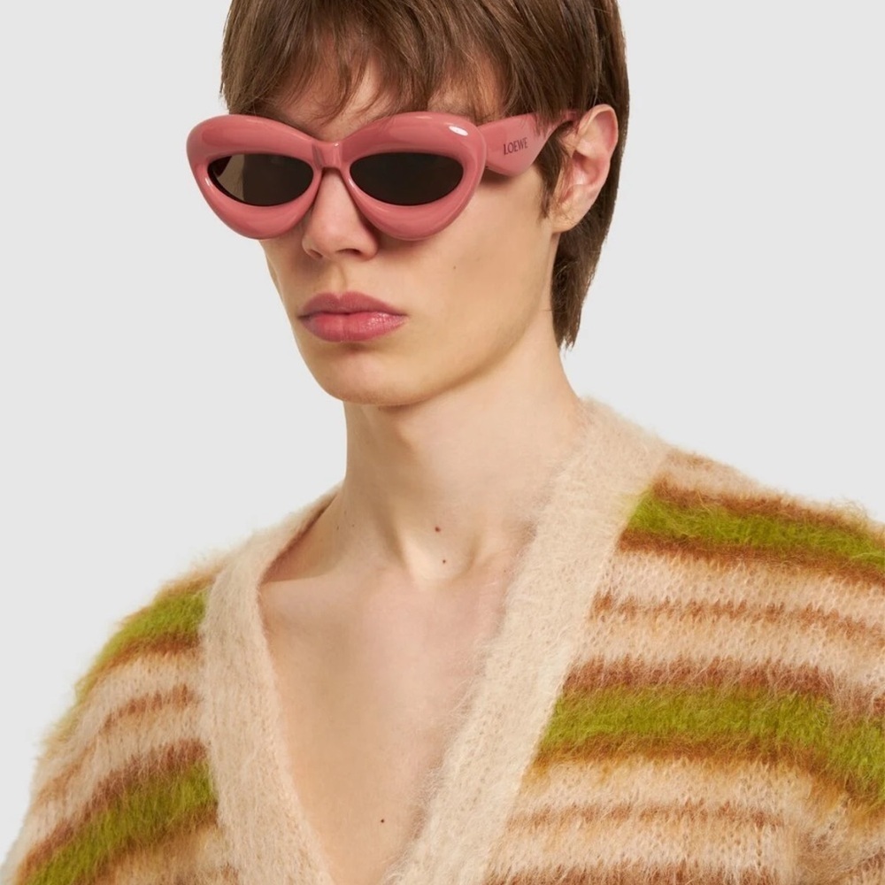 Loewe Sunglasses Inflated Cat-Eye Frame Shades